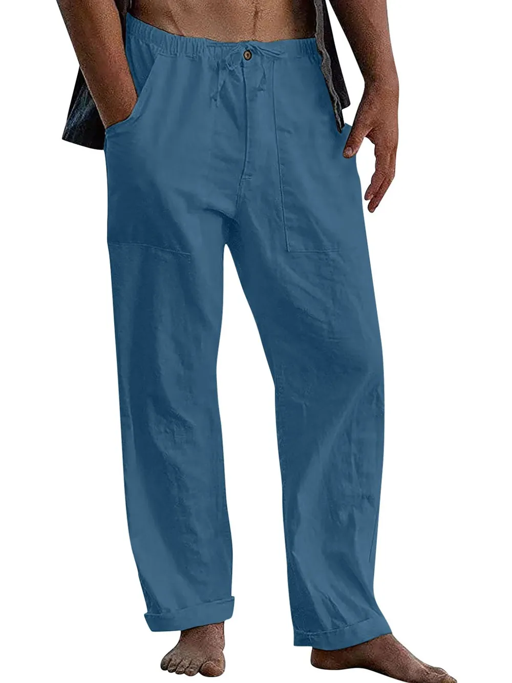 Men's Full Size Loose Fit Pants Plus Size, image 2