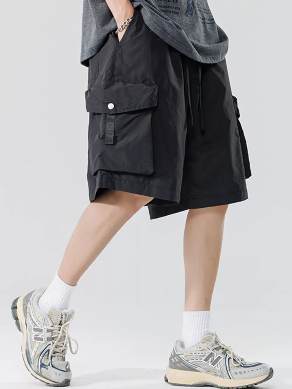 Men's Relaxed Fit Cargo Shorts, image 6