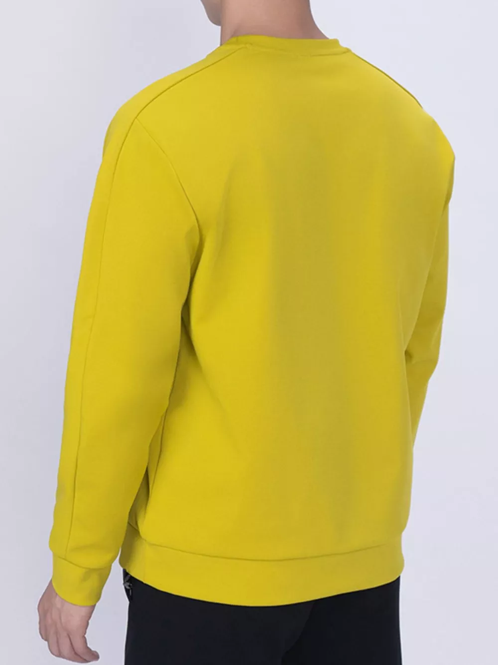 Men's Plus Size Round Neck Long Sleeve Sweatshirt, image 6