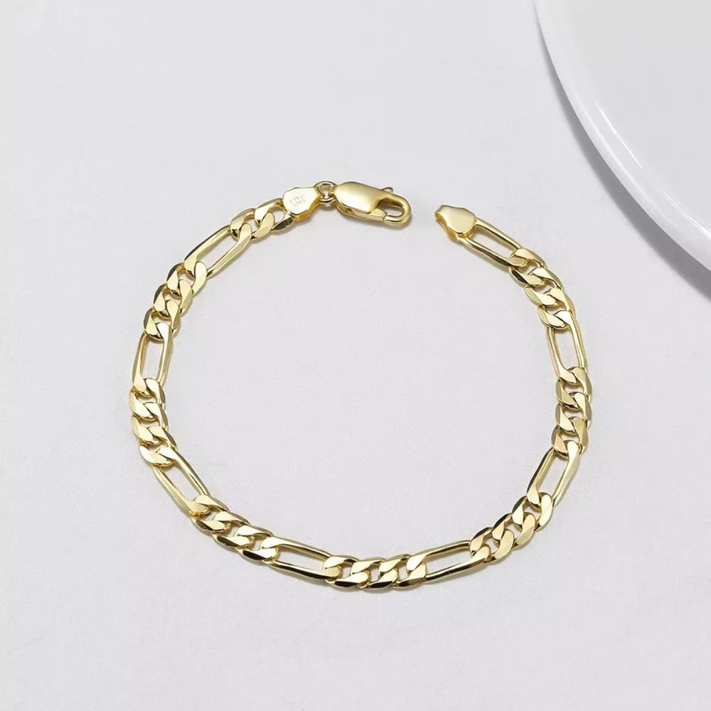 925 Sterling Silver Chain Bracelet, image 2