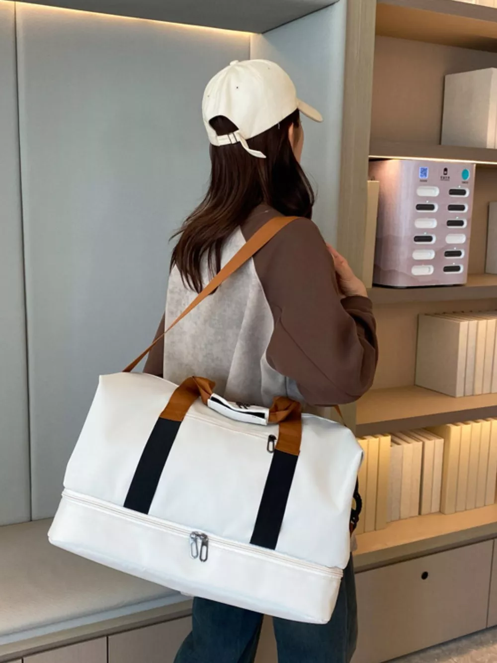 Multifunctional Waterproof Travel Duffel Bag, image 4