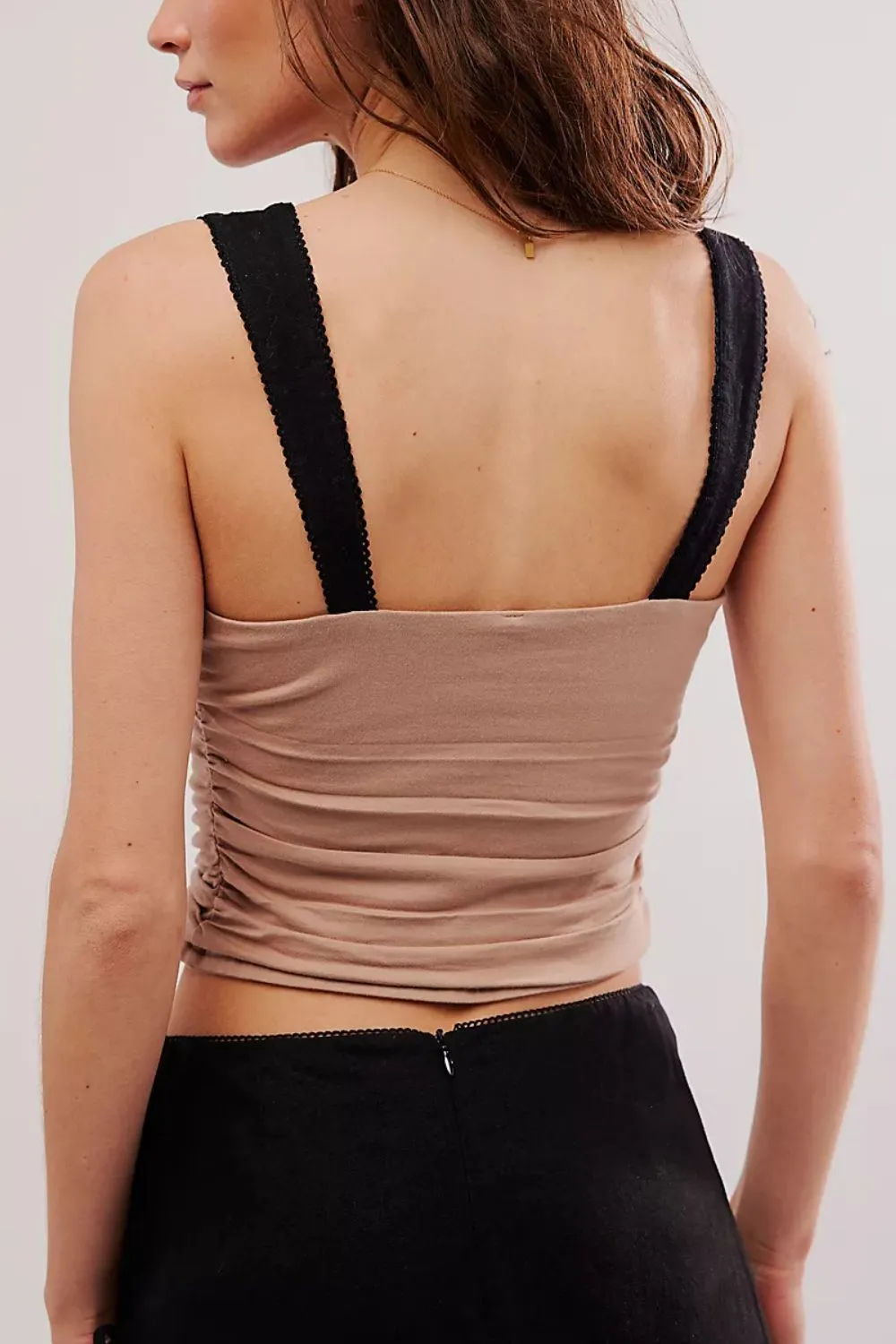 Square Neck Wide Strap Cami, image 4