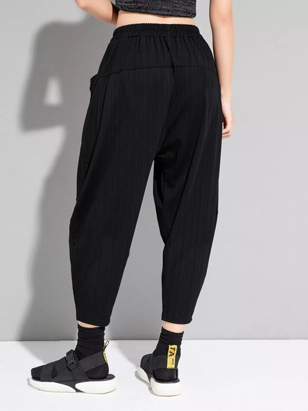 Plus Size Loose Fit Harem Pants, image 4