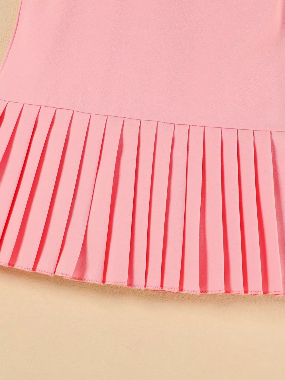 Children's Bow-Accented Pleated Dress, image 5