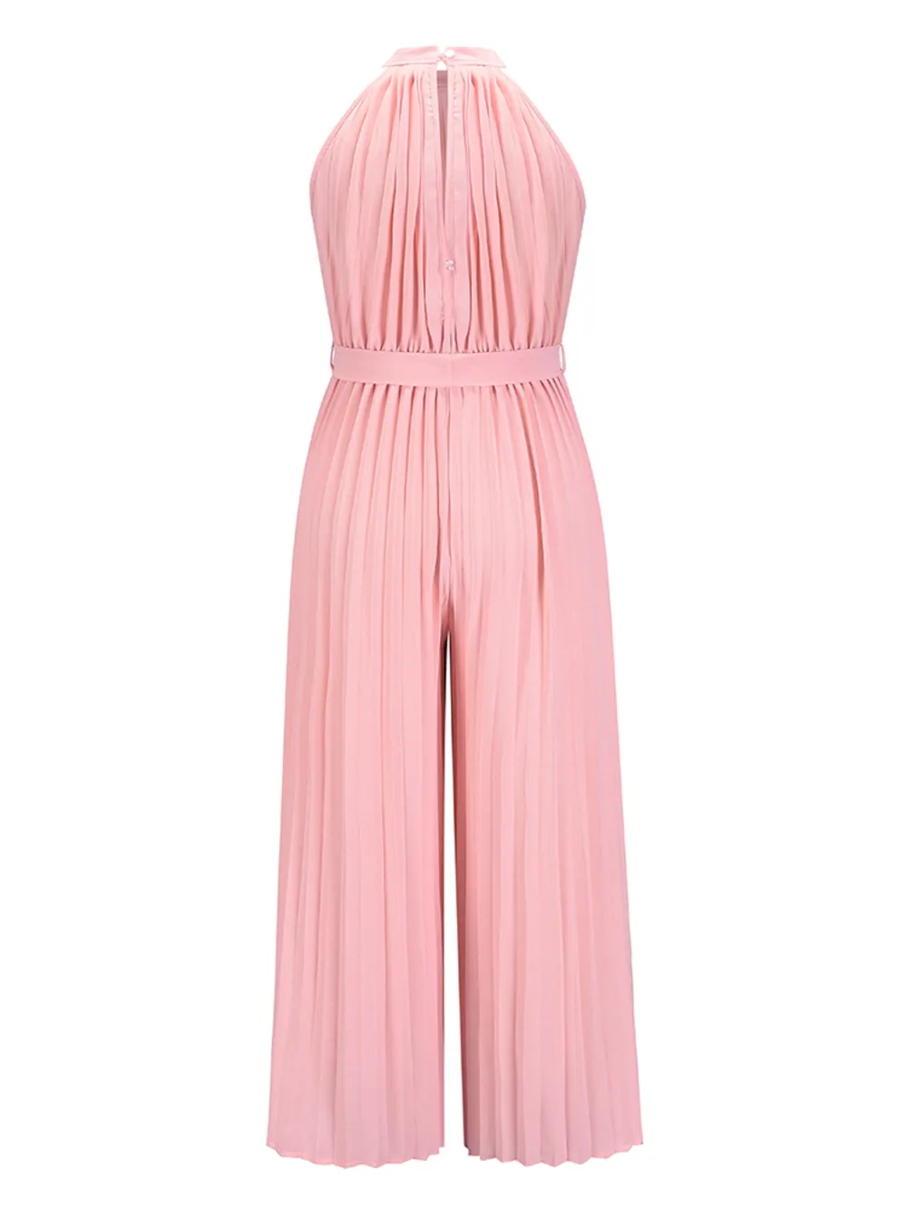 Cutout Tied Pleated Sleeveless Jumpsuit, image 6