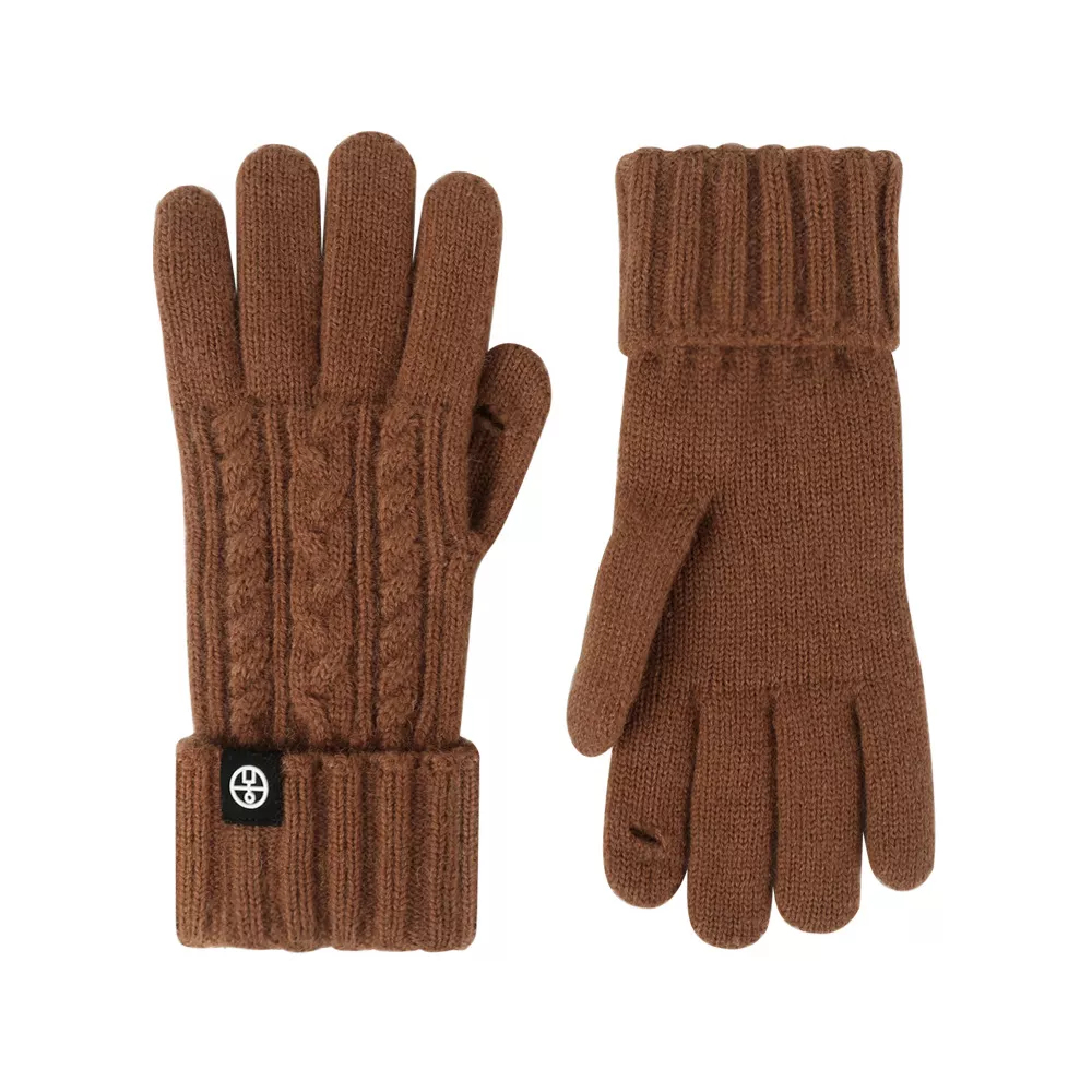 Cable Knit Touchscreen Gloves, image 4