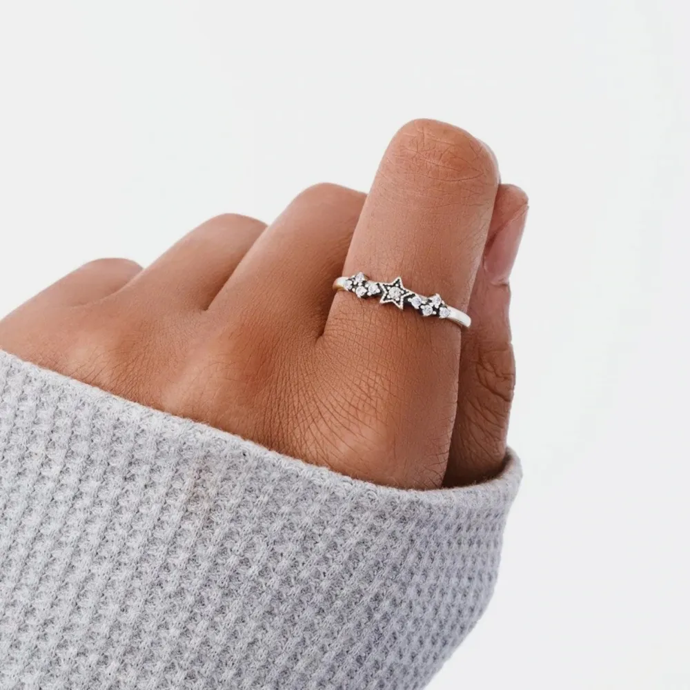 925 Sterling Silver Star Ring, image 3