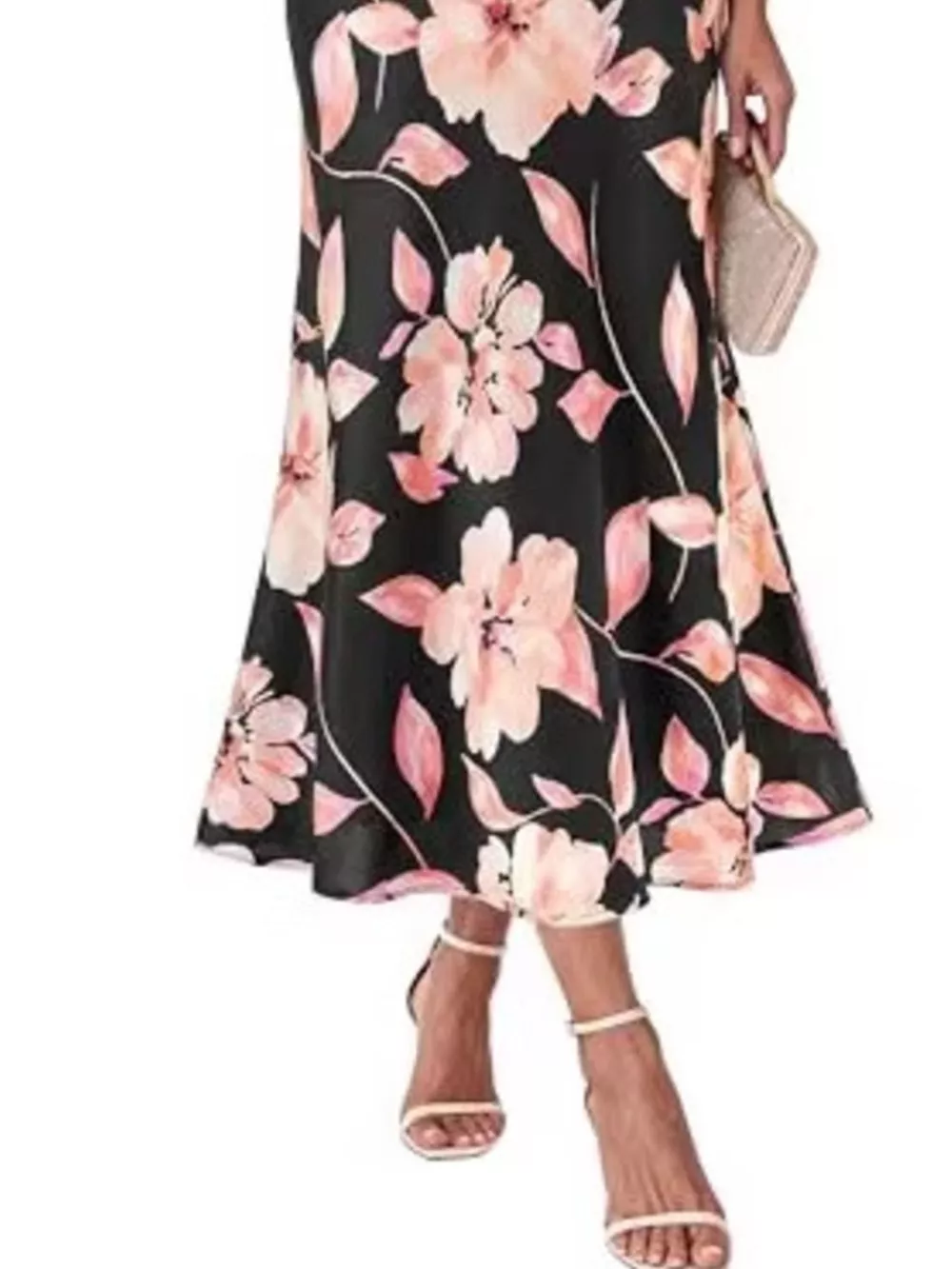 High-Waisted Mermaid Midi Skirt, image 6