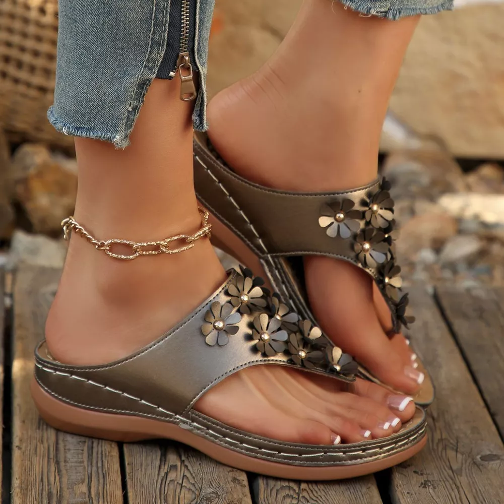 Toe Post Flats Sandals, image 10