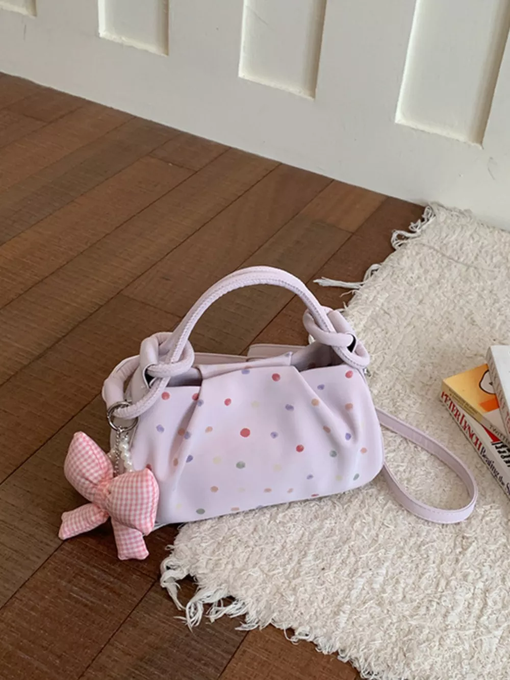Polka Dot Crossbody Bag, image 5