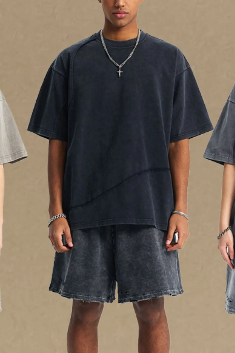 Men's Round Neck Half Sleeve T-Shirt