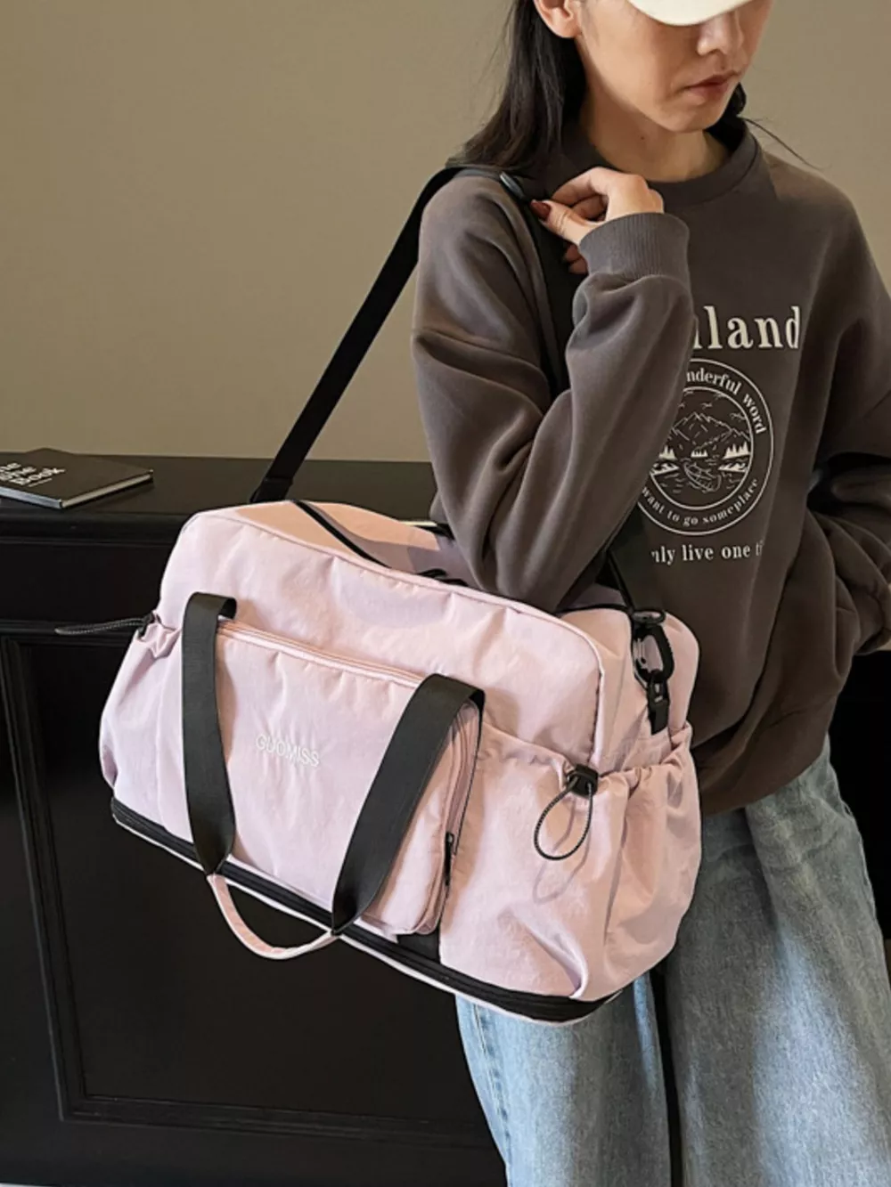 Duffle Bag with Multiple Pockets