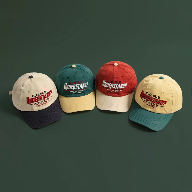 Embroidered Letter Baseball Cap, image 2