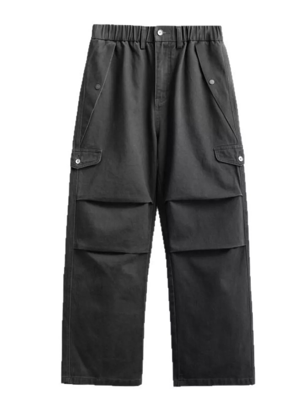 Men's Drawstring Wide Leg Pants, image 2