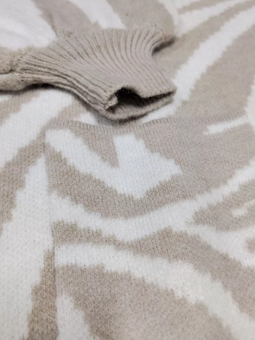 Zebra Print Button Up Cardigan, image 10
