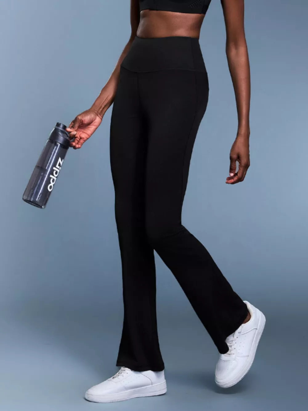 High-Waisted Flare Active Pants, image 2
