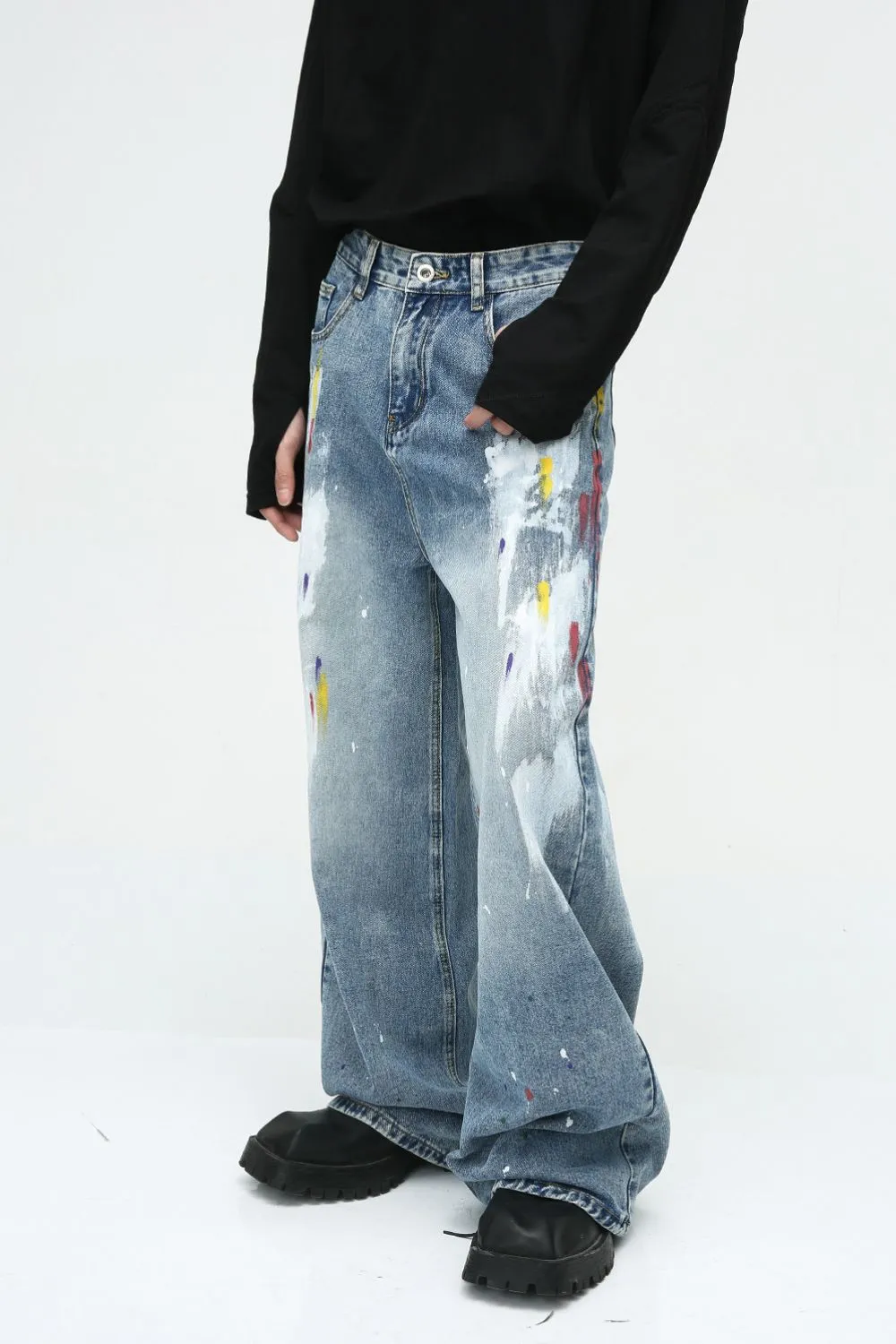Painting Jeans with Pockets, image 4