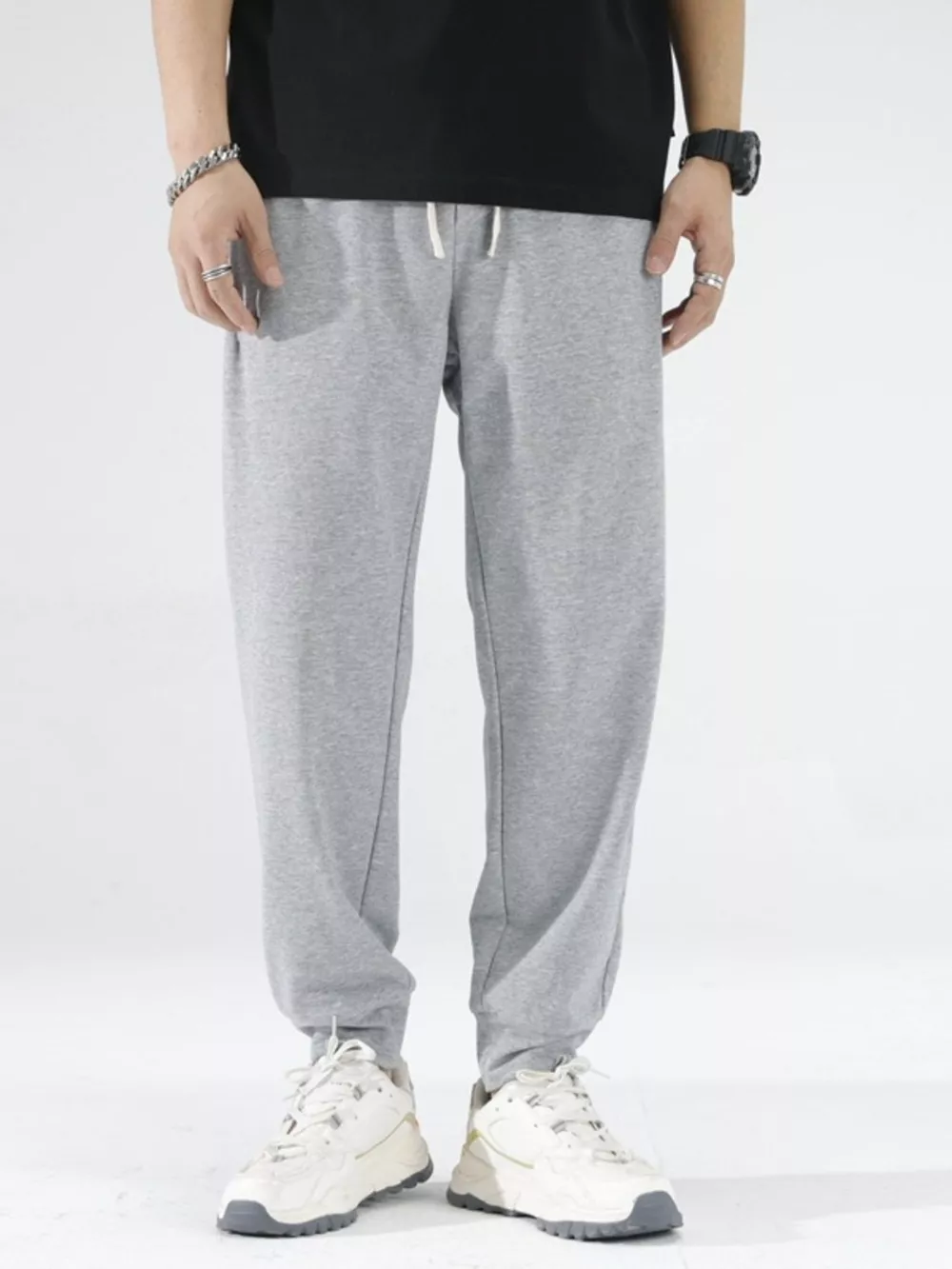 Men's Casual Drawstring Joggers, image 2