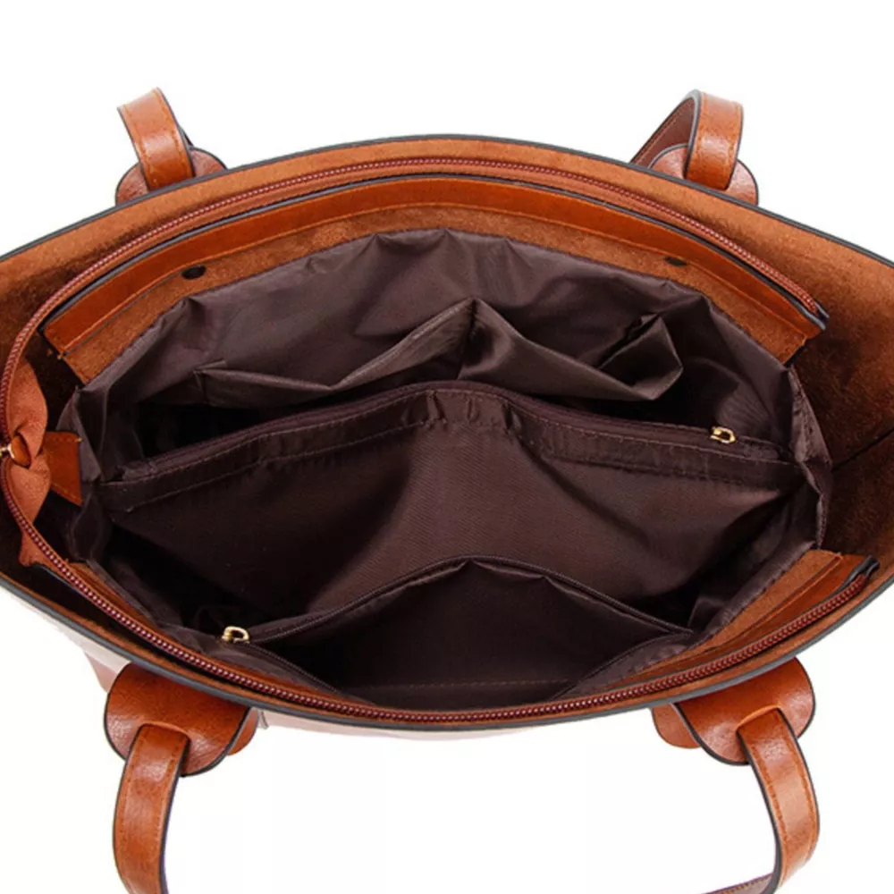PU Leather Tote Bag, image 8