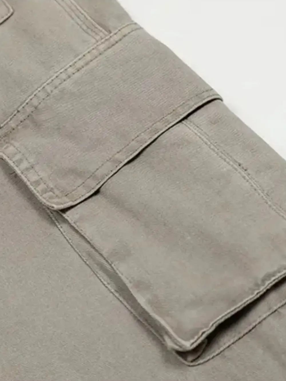 Men's Straight Cargo Pants with Multiple Pockets, image 6