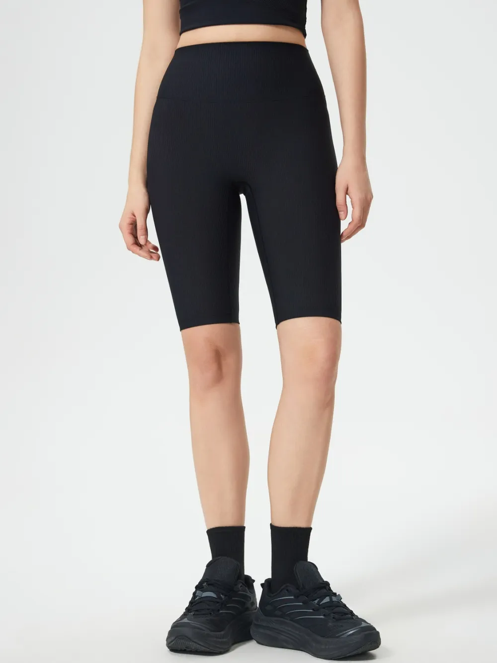 High Waist Active Shorts