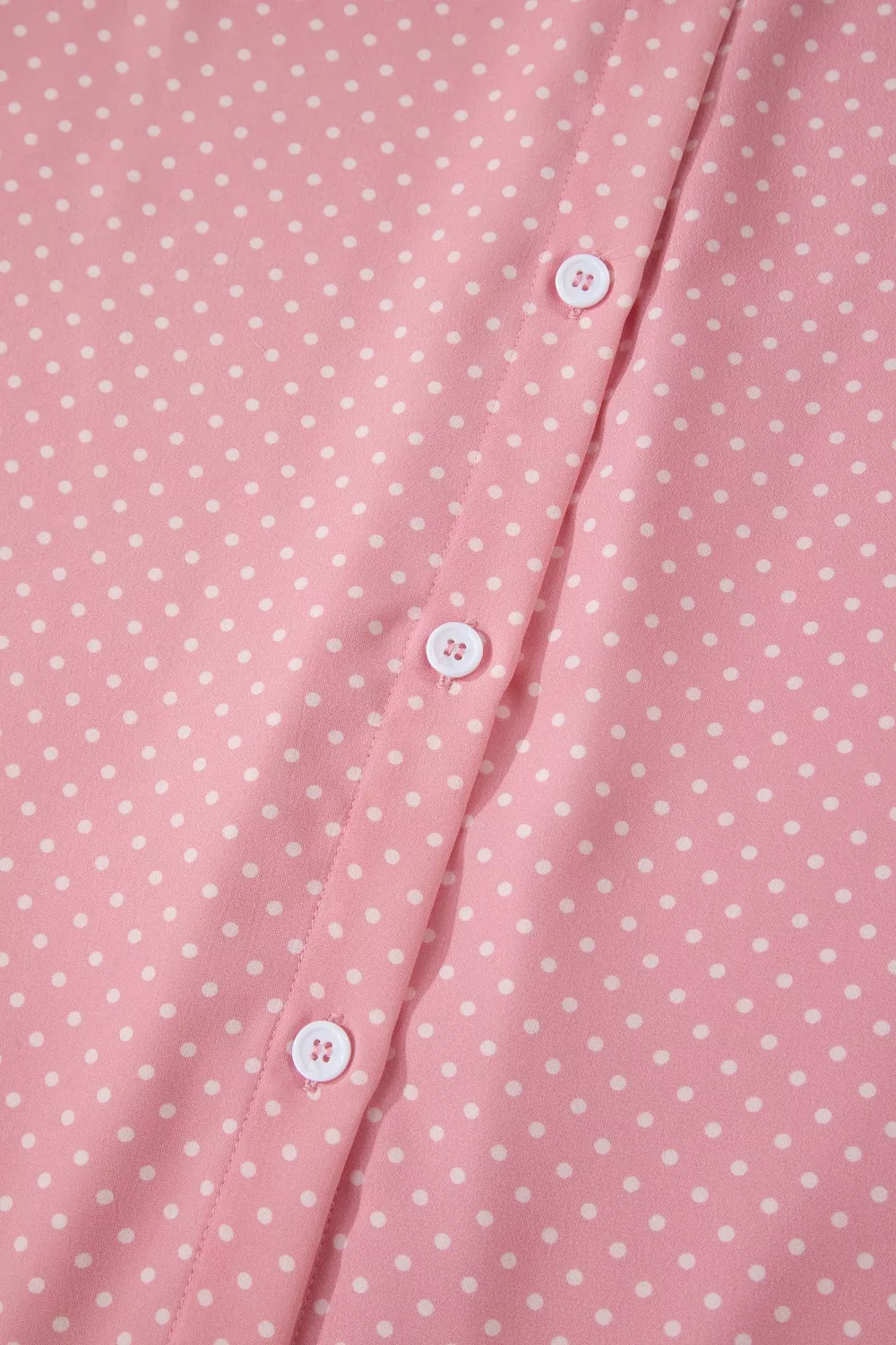 Casual Polka Dot Print Button Down Shirt, image 7