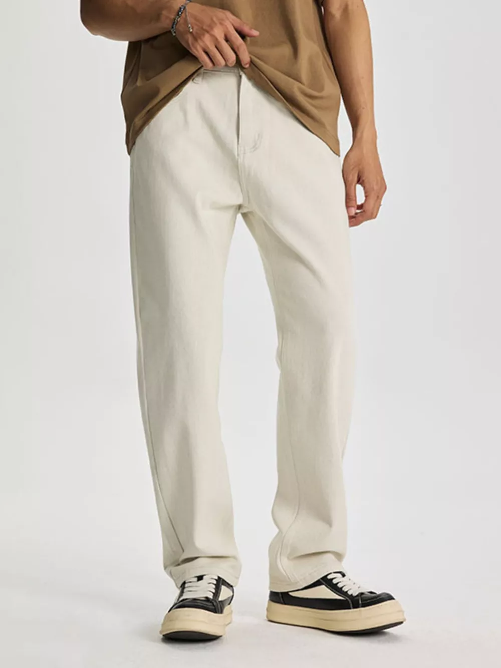 Men's Wide Leg Jeans, image 3