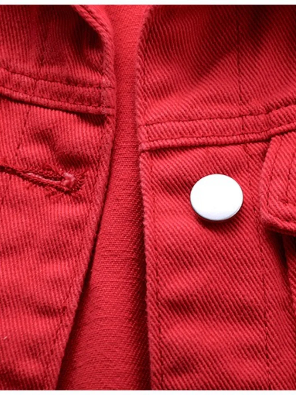 Full Size Button Down Raw Hem Sleeveless Denim Jacket Plus Size, image 5