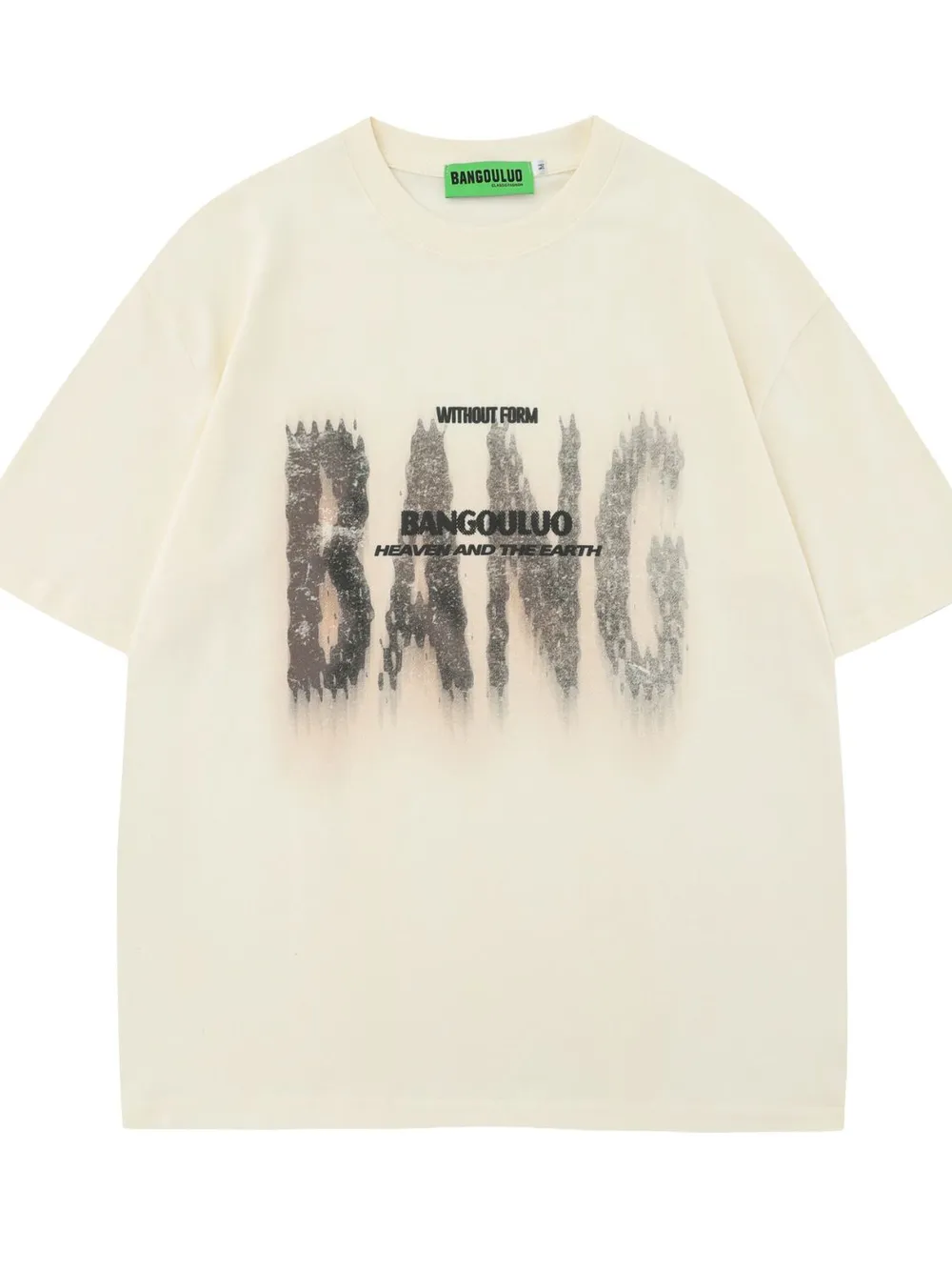 Men's Graphic Round Neck Oversized T-Shirt