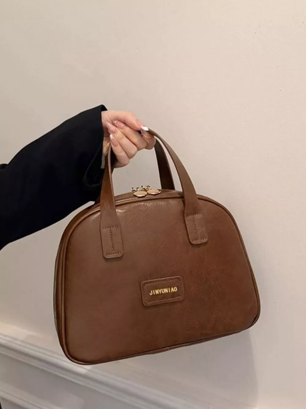 Top Handle Makeup Handbag, image 2