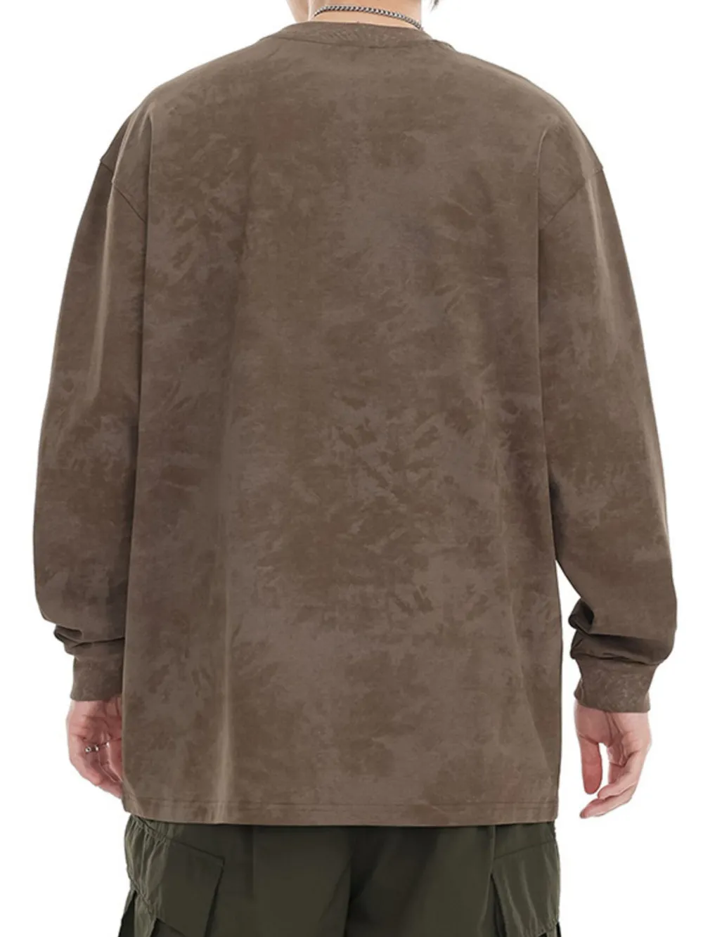 Men's Plus Size Printed Oversized Sweatshirt, image 4
