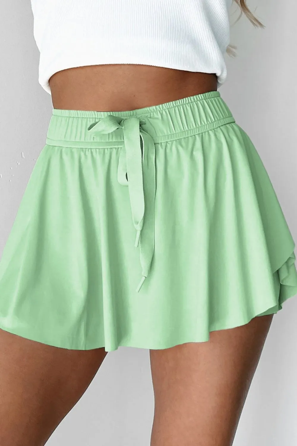 Drawstring Active Skorts, image 3