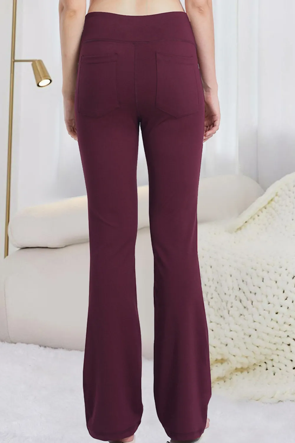 Pocketed High Waist Active Pants, image 5