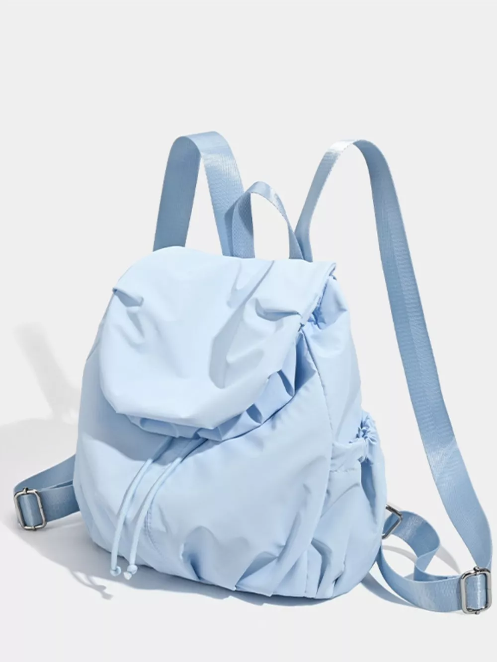 Lightweight Drawstring Closure Backpack Bag, image 8