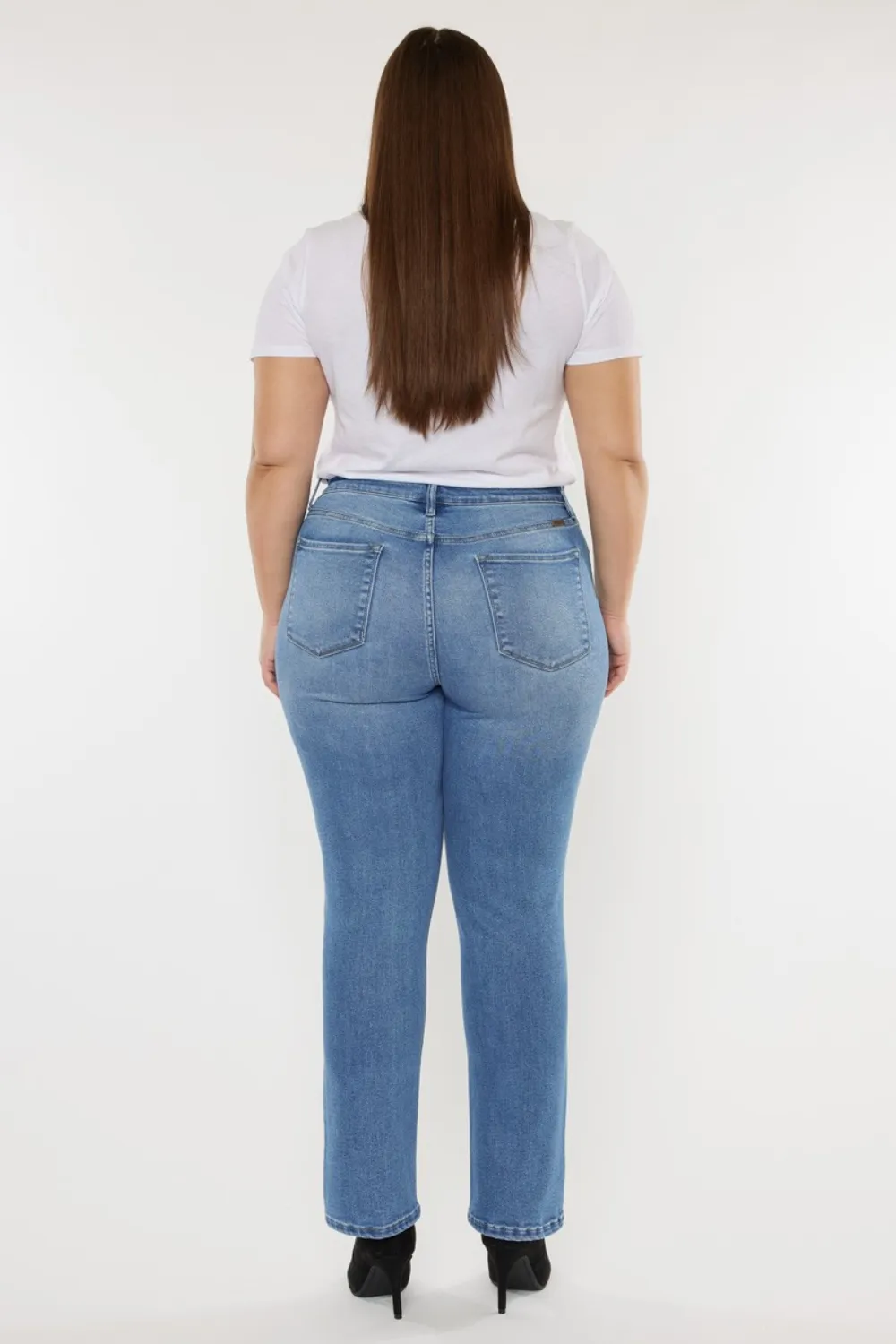 Full Size Cat's Whiskers High Waist Jeans, image 5
