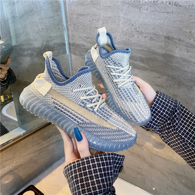 Mesh Lace-Up Platform Athletic Shoes, image 2