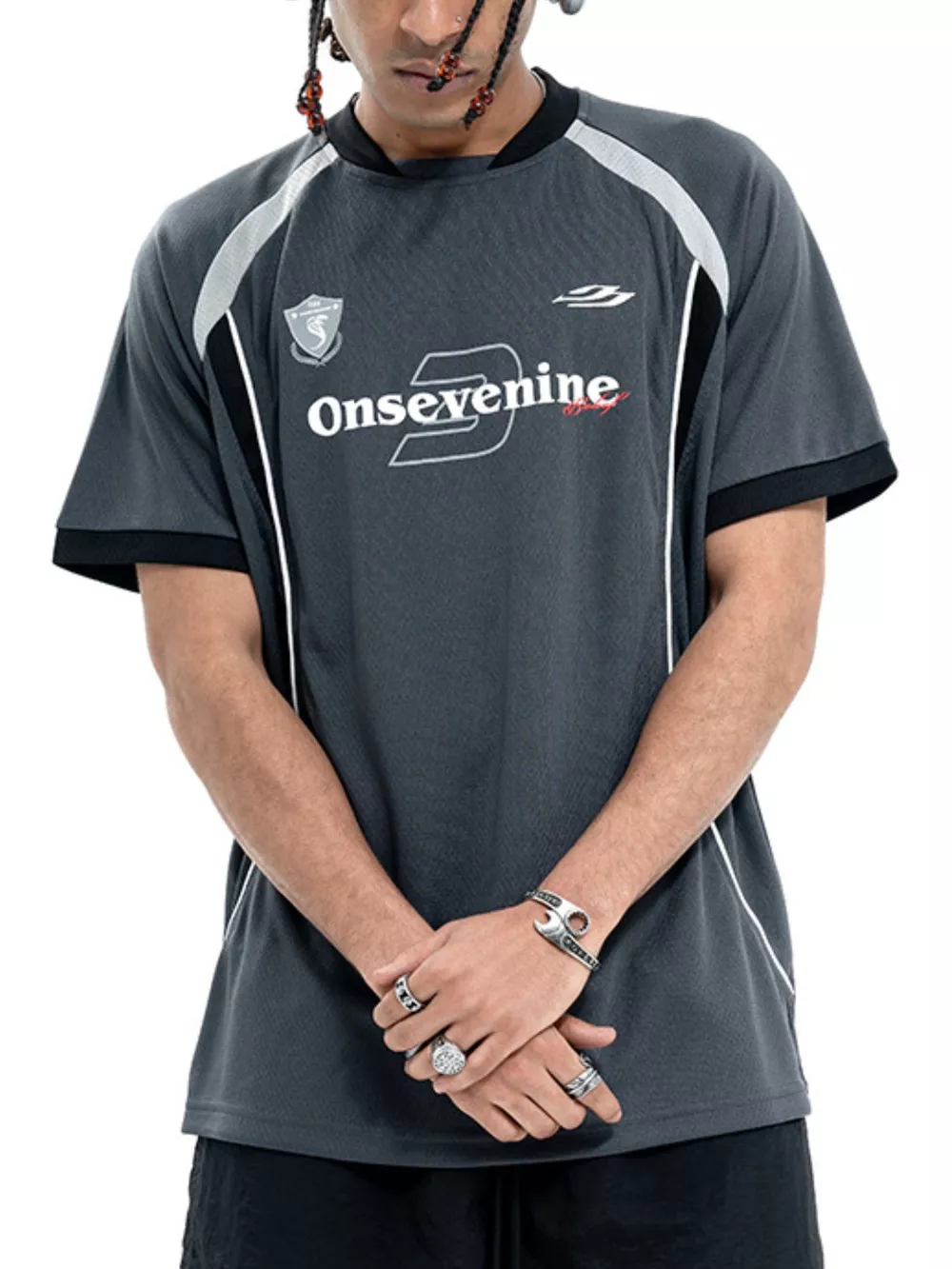 Men's Round Neck Short Sleeve T-Shirt, image 3