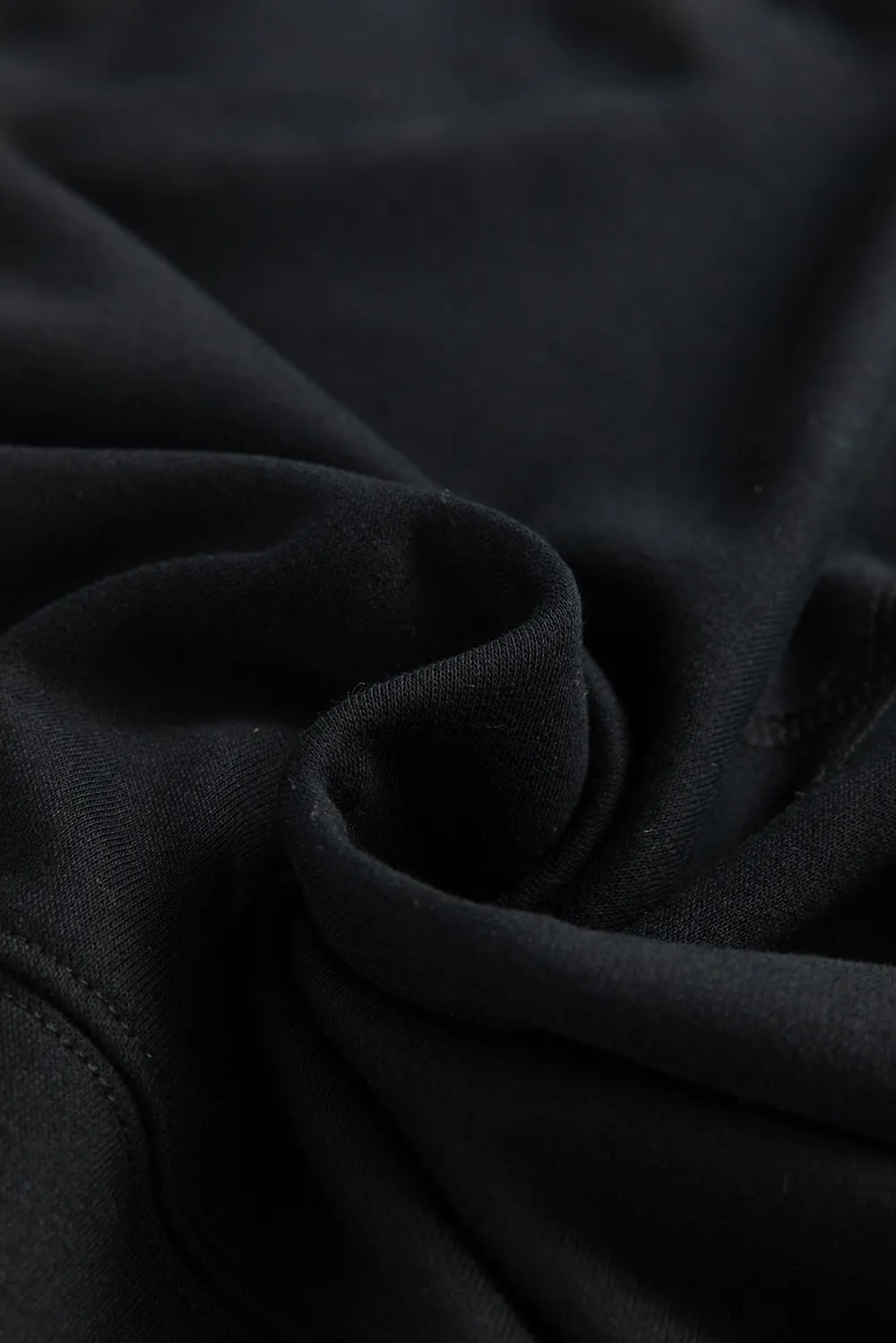 Solid Color Round Neck Long Sleeve Sweatshirt, image 26