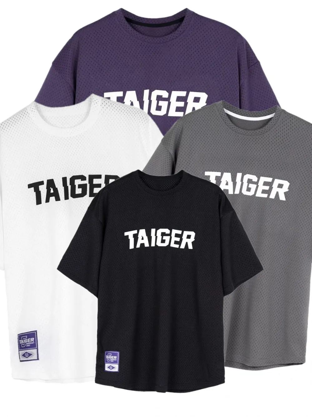 Men's Plus Size Letter Graphic Round Neck Half Sleeve T-Shirt, image 2
