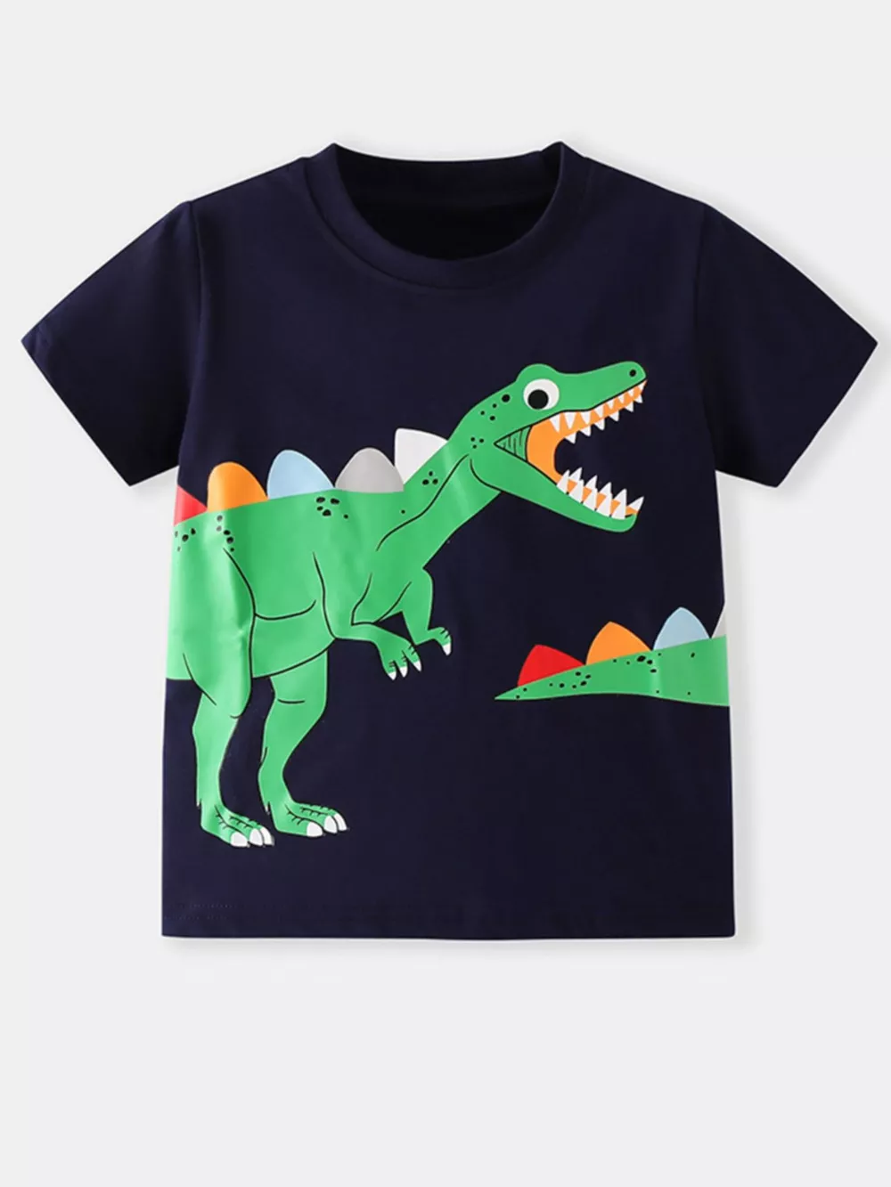 Children's Dinosaur Graphic Short Sleeve T-Shirt, image 2