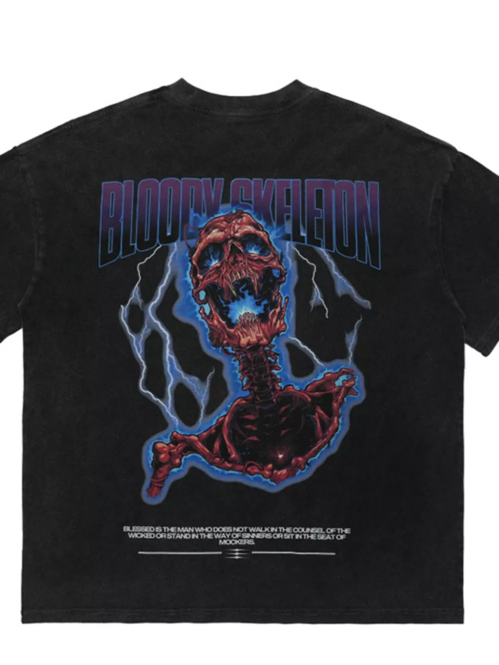 Men's Graphic Round Neck Short Sleeve T-Shirt, image 4