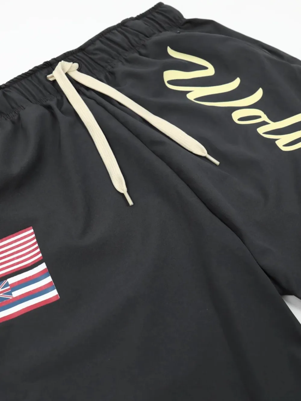 Men's Plus Size Drawstring US Flag Active Shorts, image 4