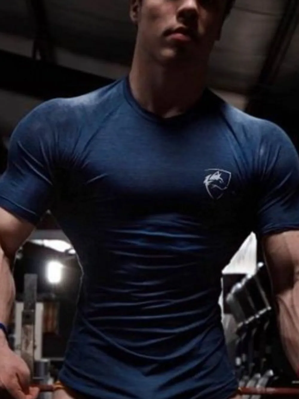 Men's Plus Size Round Neck Short Sleeve T-Shirt, image 5
