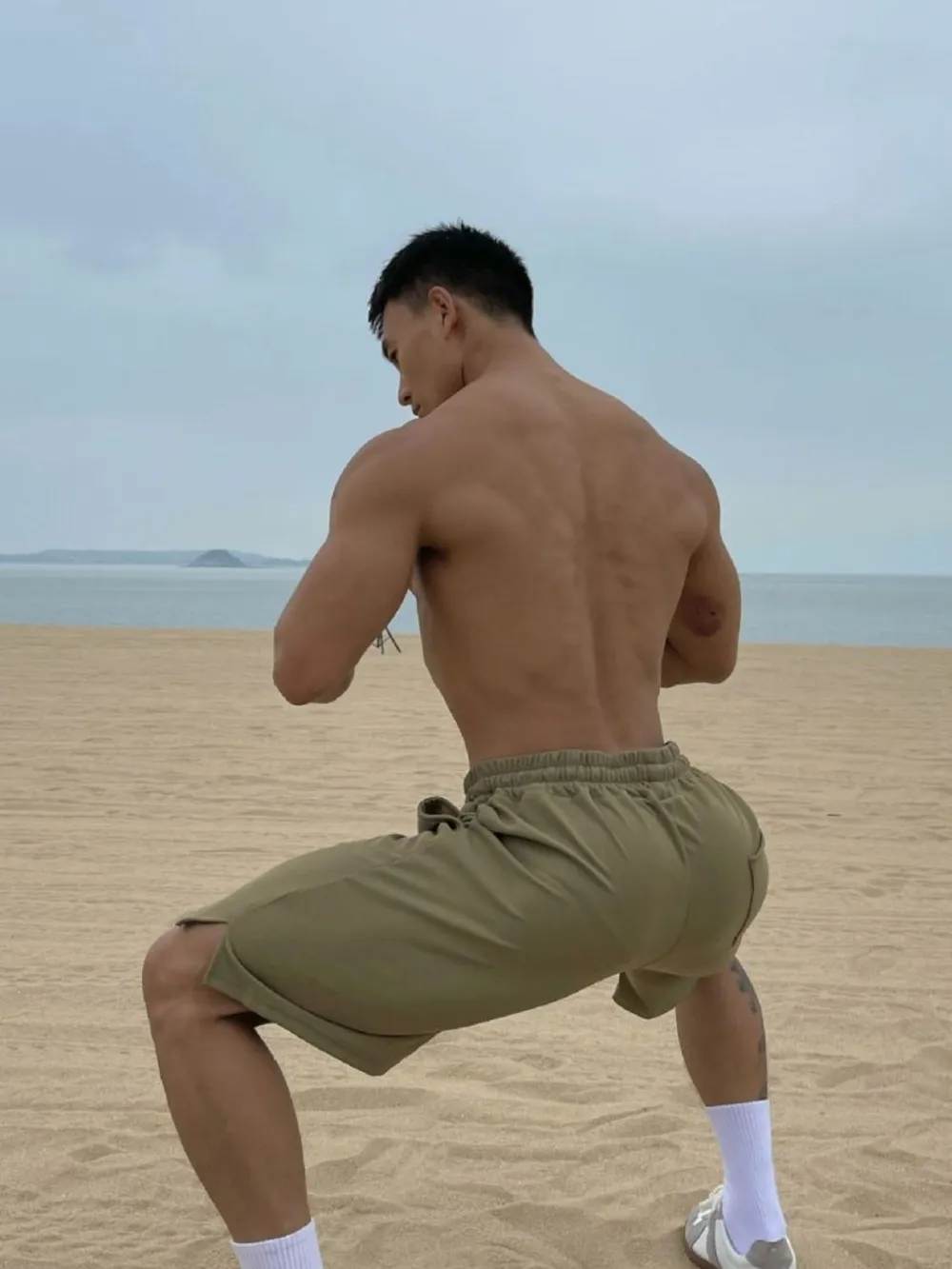 Men's Plus Size Drawstring Shorts with Pockets, image 4