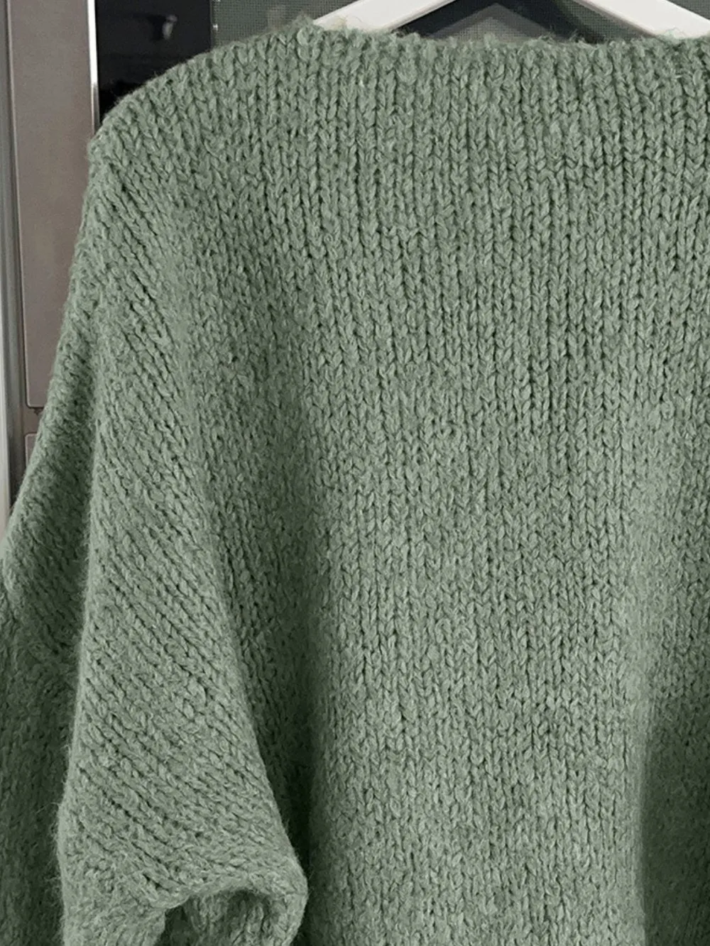 Tied Long Sleeve Dropped Shoulder Cardigan, image 9