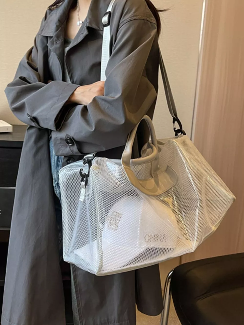 Transparent PVC Travel Bag, image 4