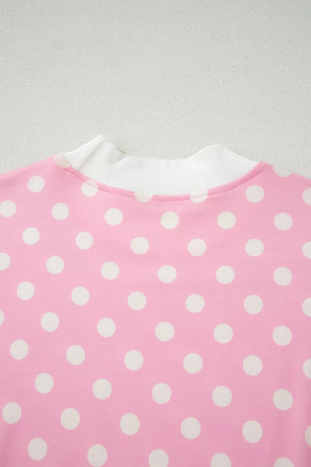 Polka Dot Short Sleeve Top and Shorts Set, image 6