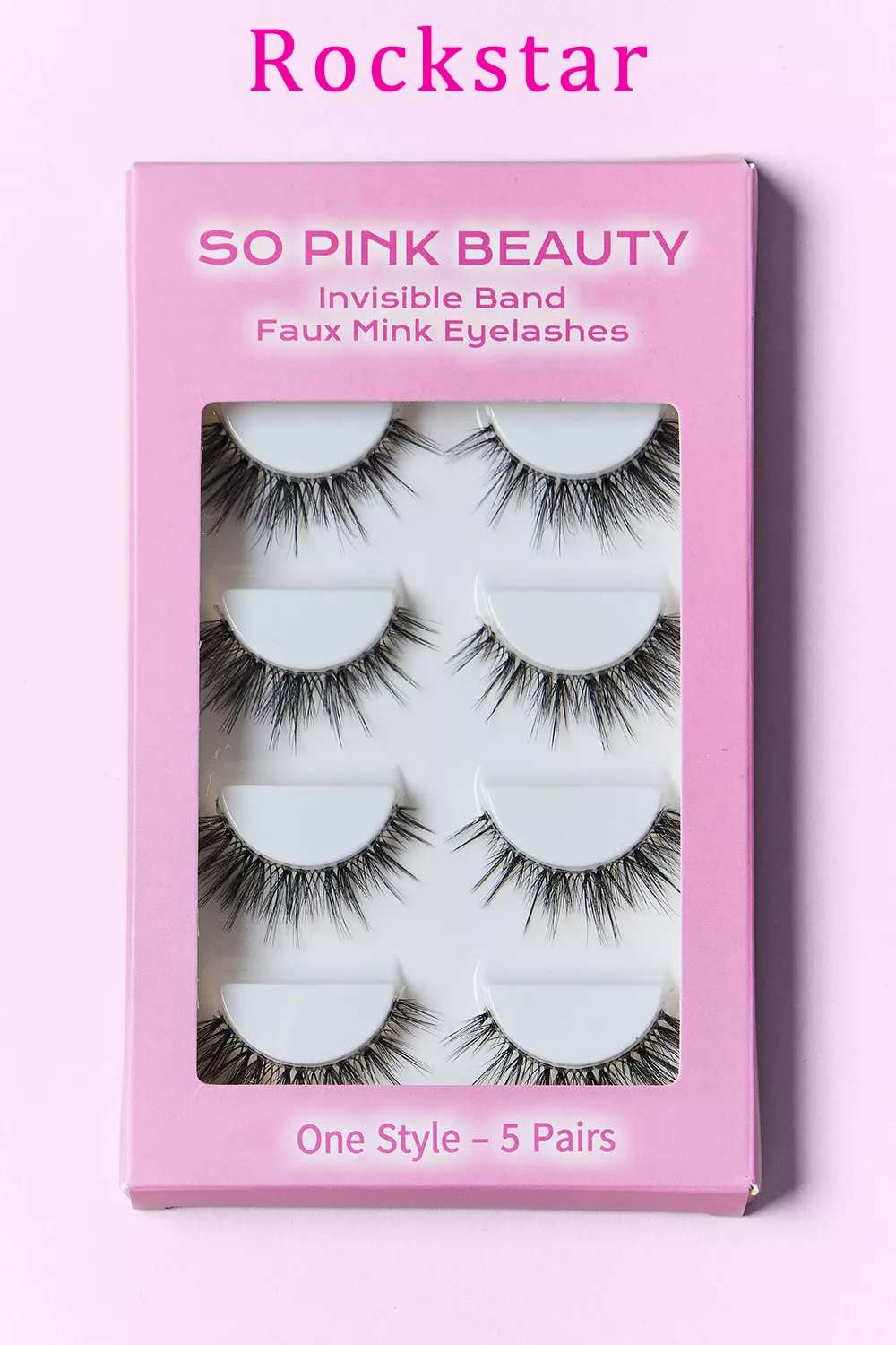 Faux Mink Eyelashes 5 Pairs, image 2