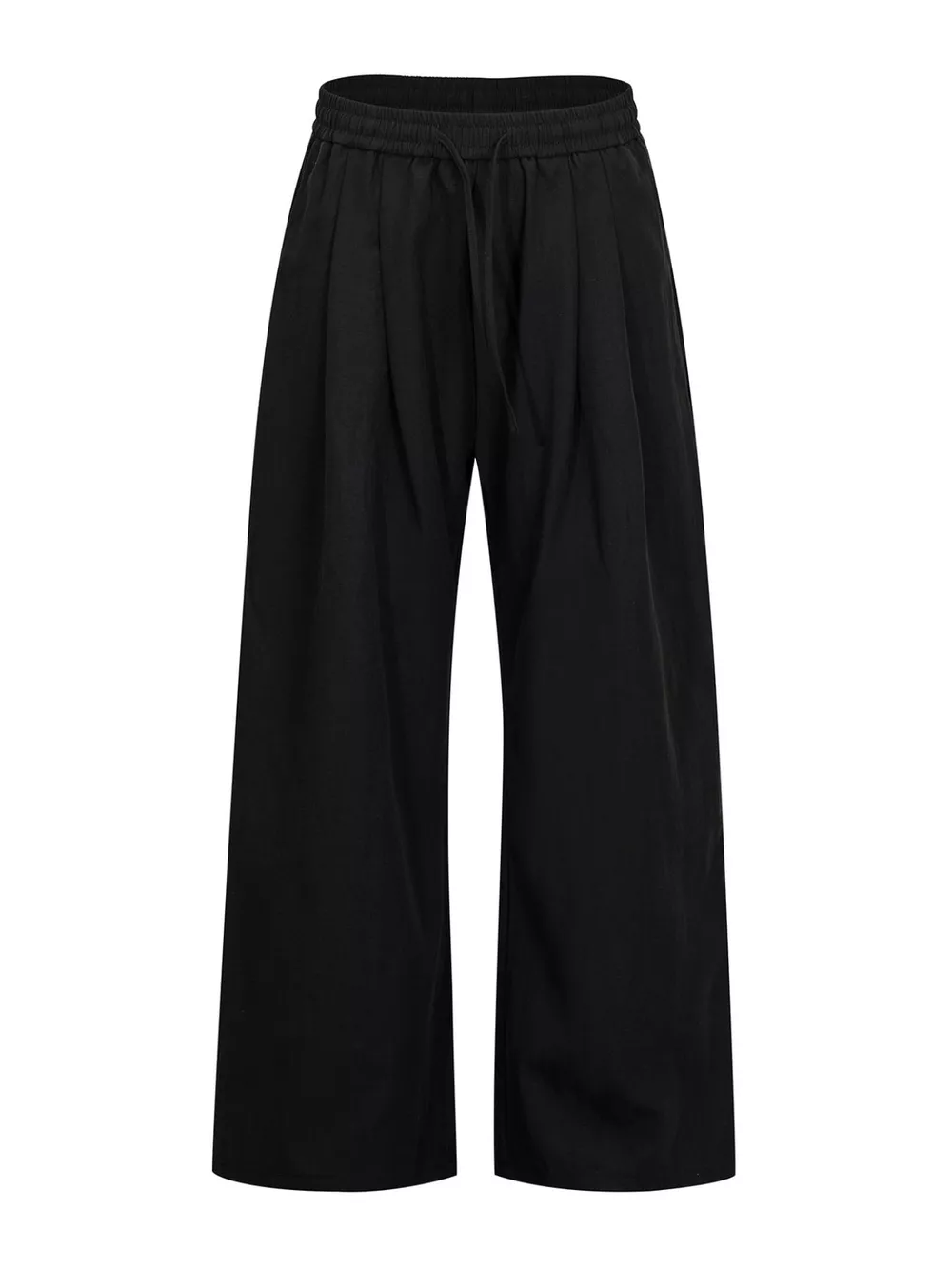 Men's Wide-Leg Drawstring Pants