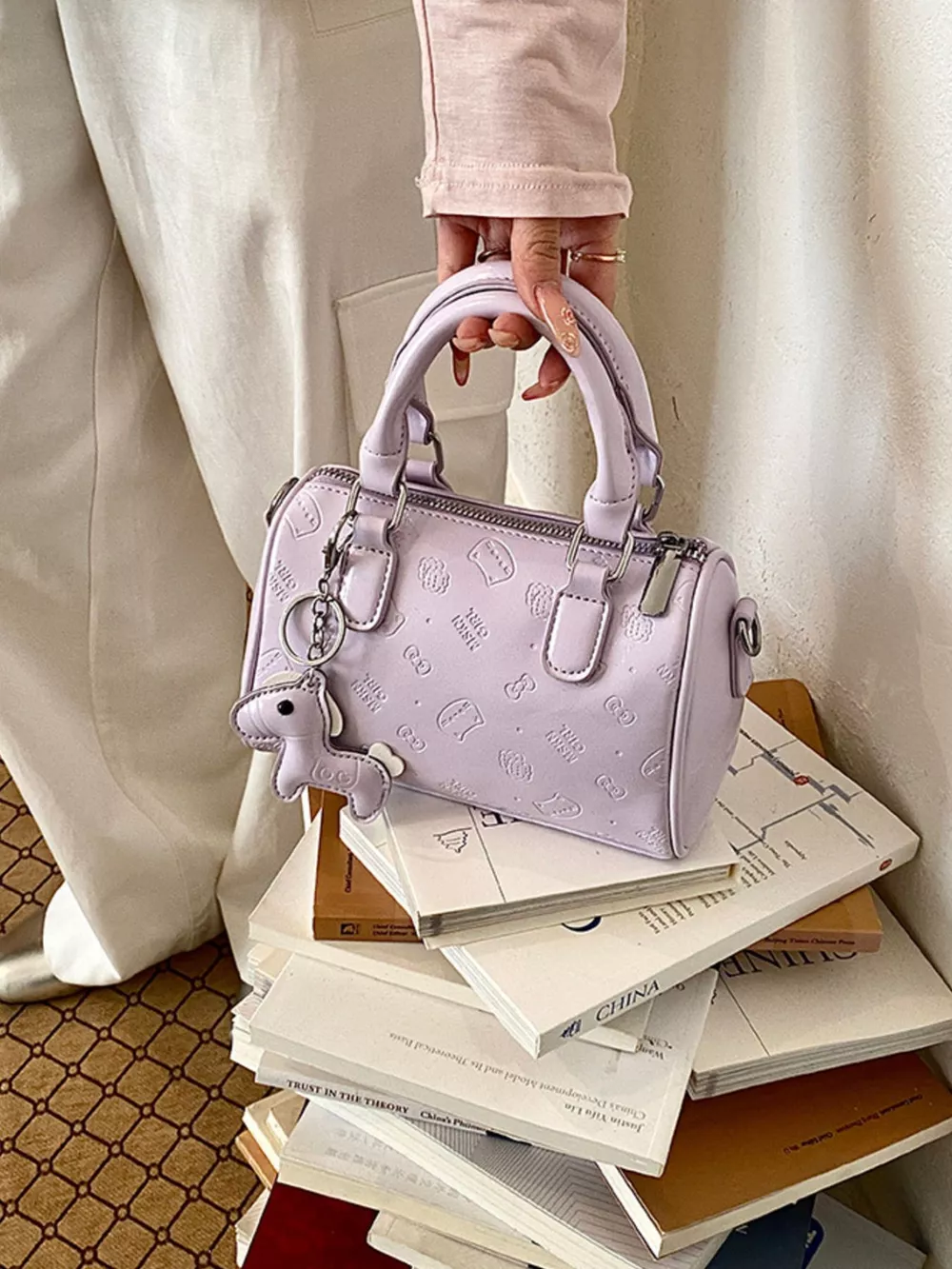 Top Handle Crossbody Bag, image 3